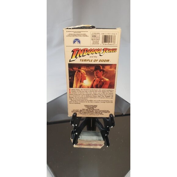 Indiana Jones The Template Of Doom VHS Tape - Picture 2 of 2